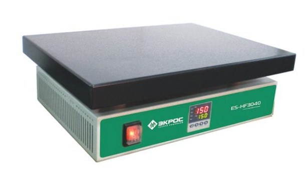 Плита лабораторная нагревательная фторопласт ES-HF3040 Нагревающие устройства