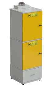 Шкаф для хранения опасных веществ 600х600х1950 мм кислот серый 56.0590.20.00-01 Мебель лабораторная